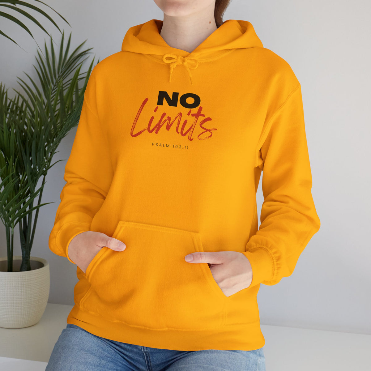 "No Limits" Unisex Heavy Blend™ Hooded Sweatshirt