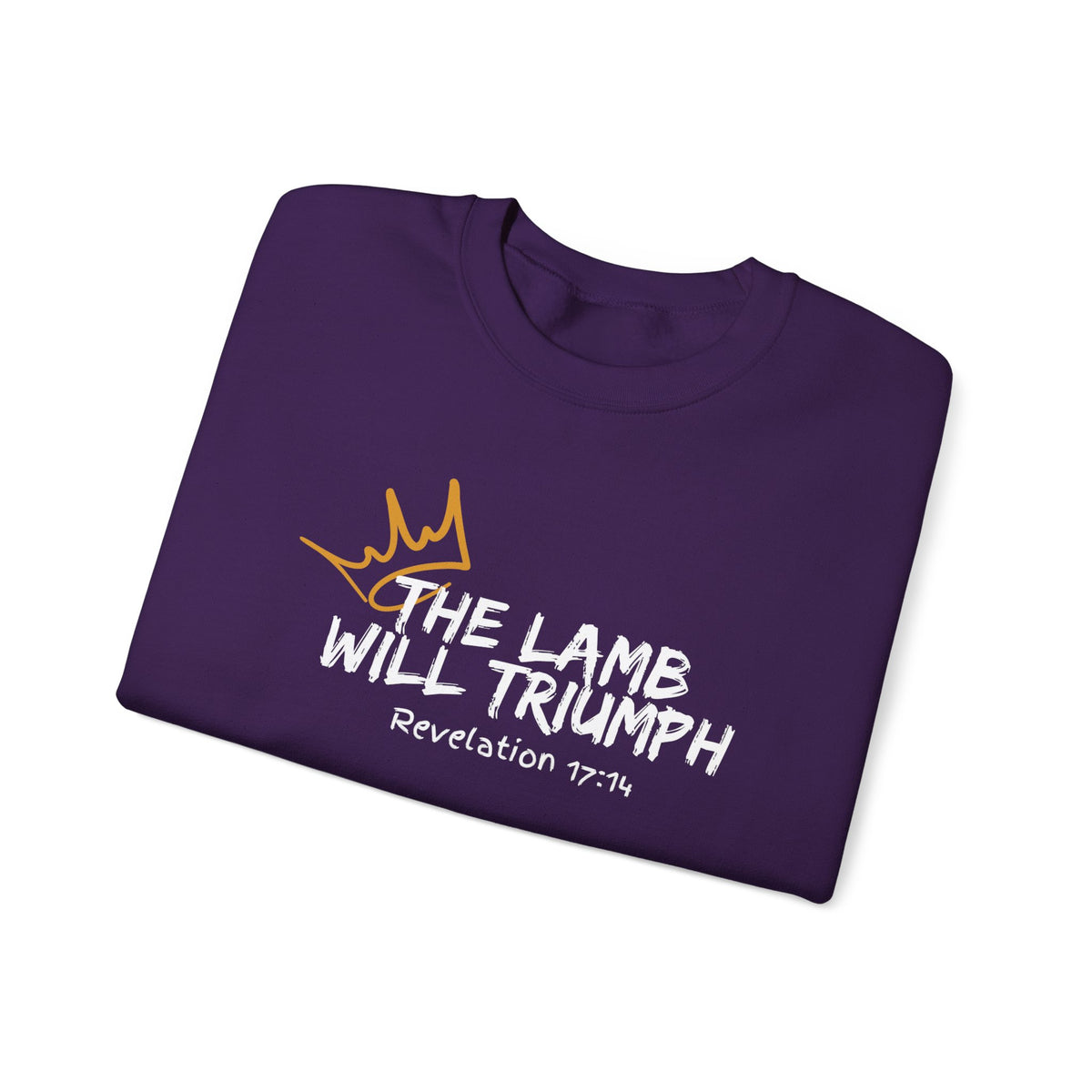 The Lamb Will Triumph- Unisex Heavy Blend™ Crewneck Sweatshirt