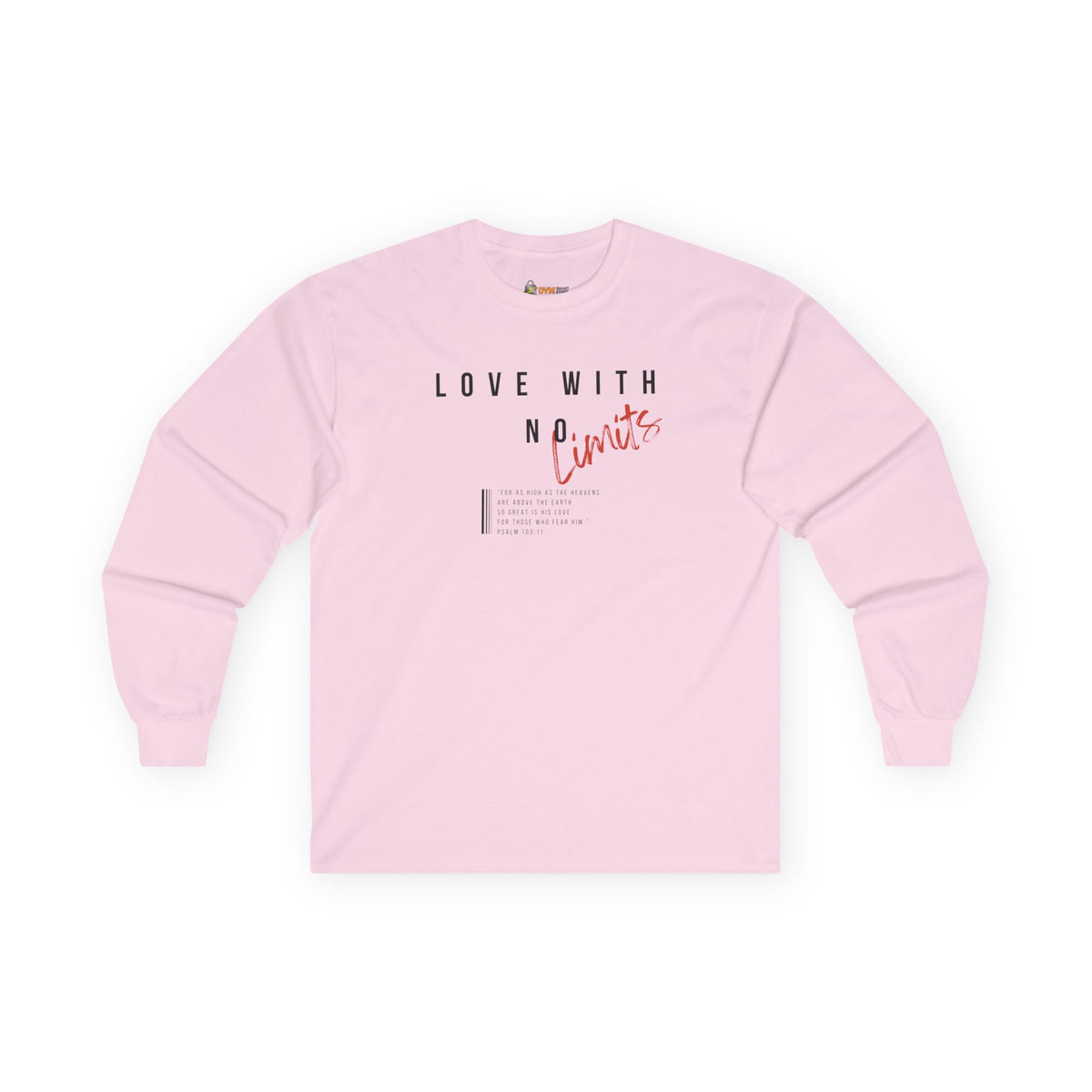 Love With No Limits- Unisex Ultra Cotton Long Sleeve Tee