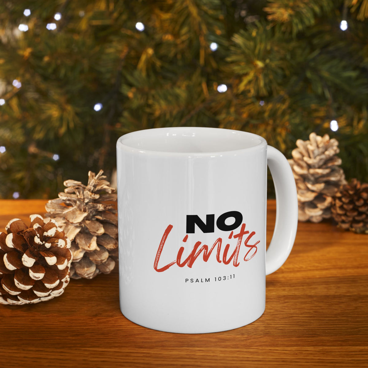 "No Limits" Ceramic Mug, (11oz, 15oz)