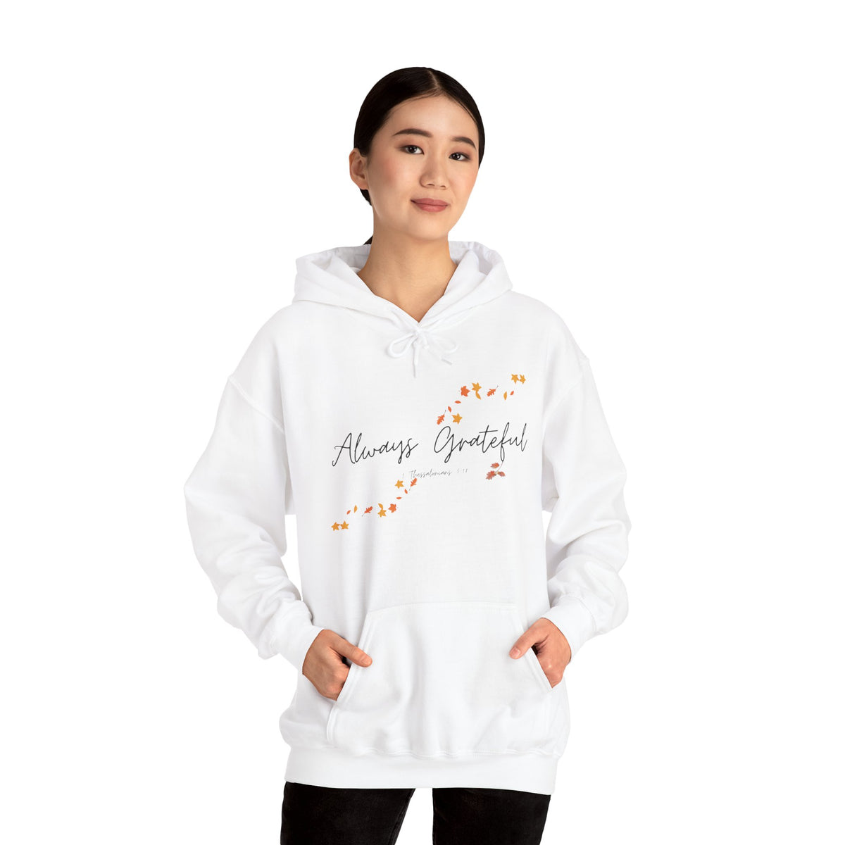 Always Grateful | Ladies' Heavy Blend™ Hooded Sweatshirt