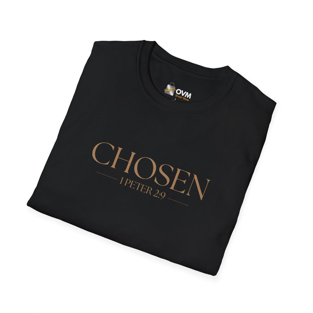 Chosen Christian T-Shirt – 1 Peter 2:9 Faith Apparel - Unisex Softstyle T-Shirt
