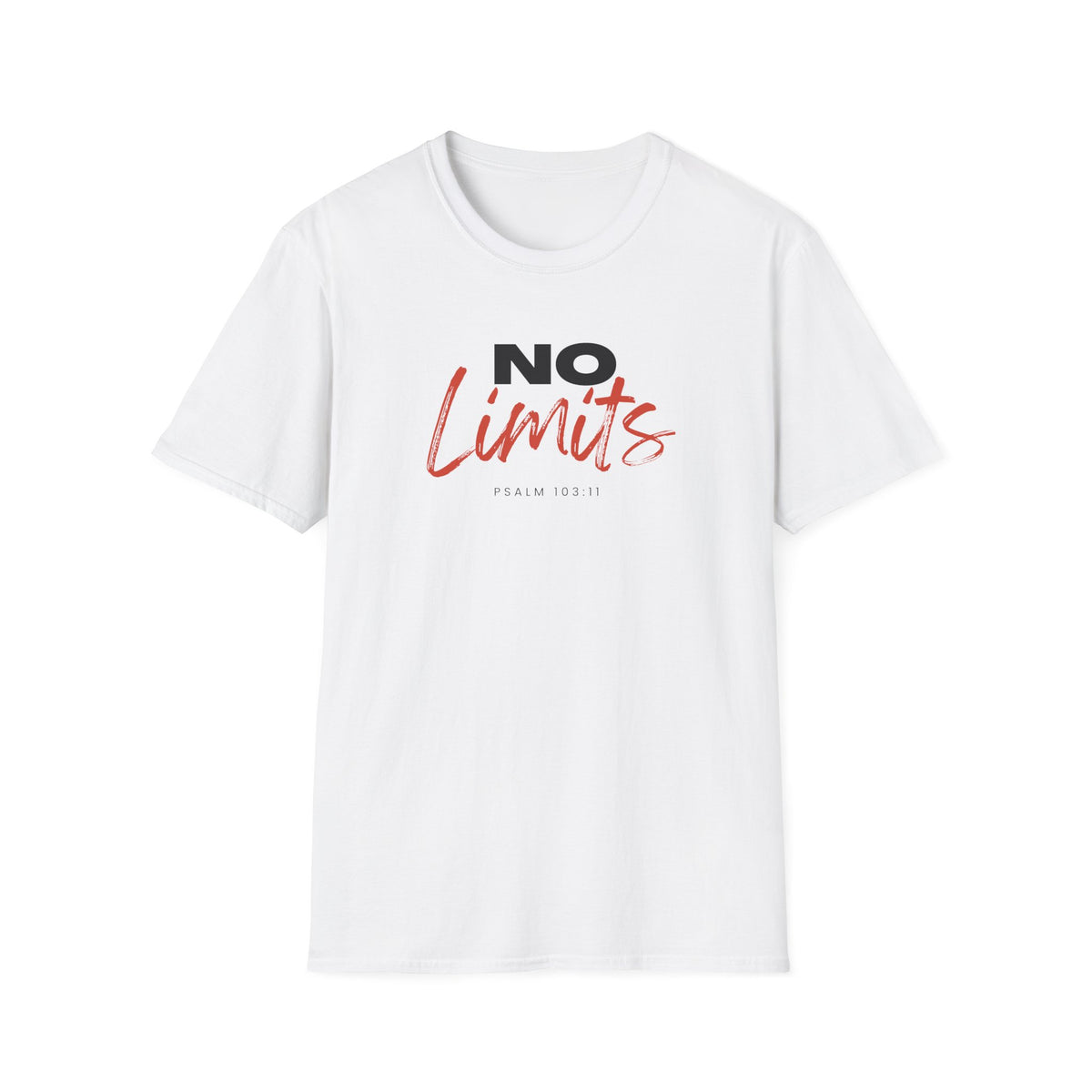 "No Limits" Unisex Softstyle T-Shirt