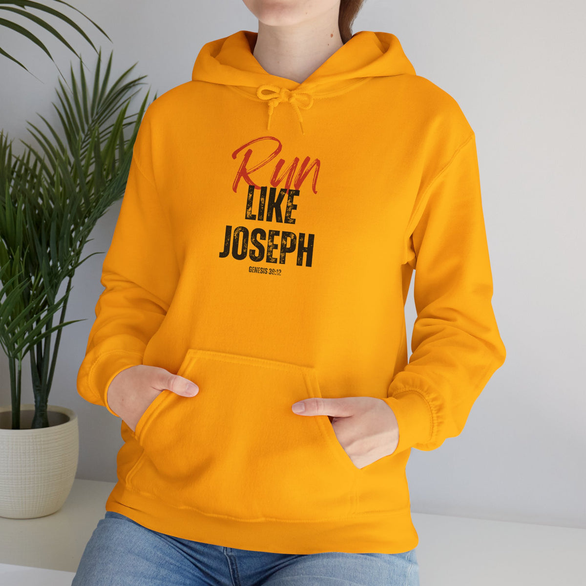 Run Like Joseph- Unisex Heavy Blend™ Hooded Sweatshirt