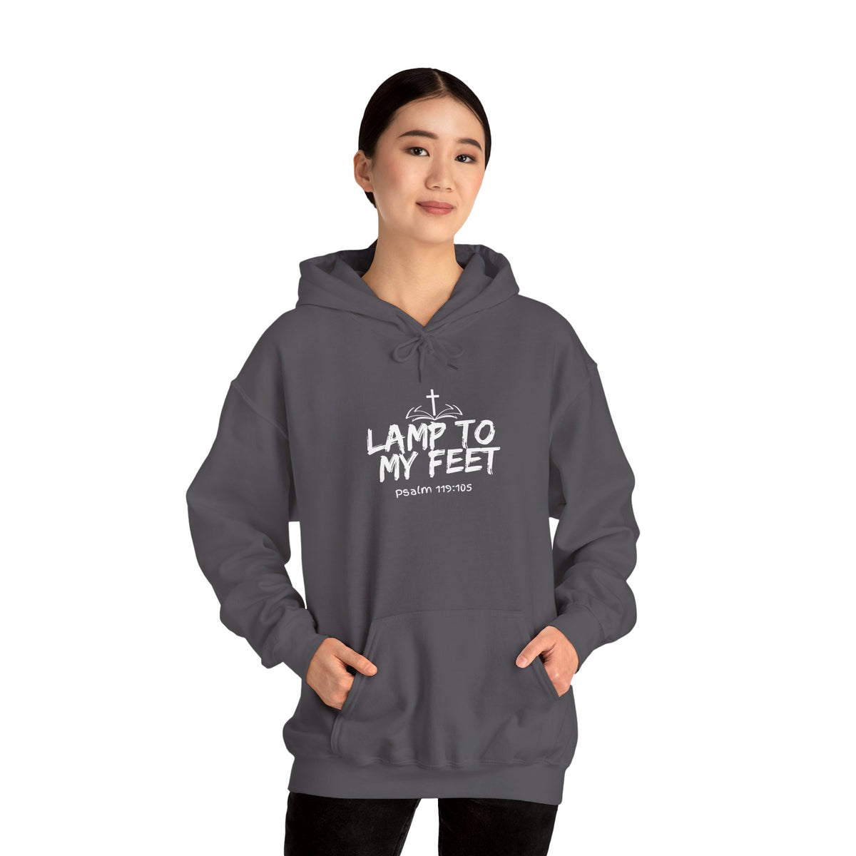 "Lamp To My Feet" Unisex Heavy Blend™ Hooded Sweatshirt