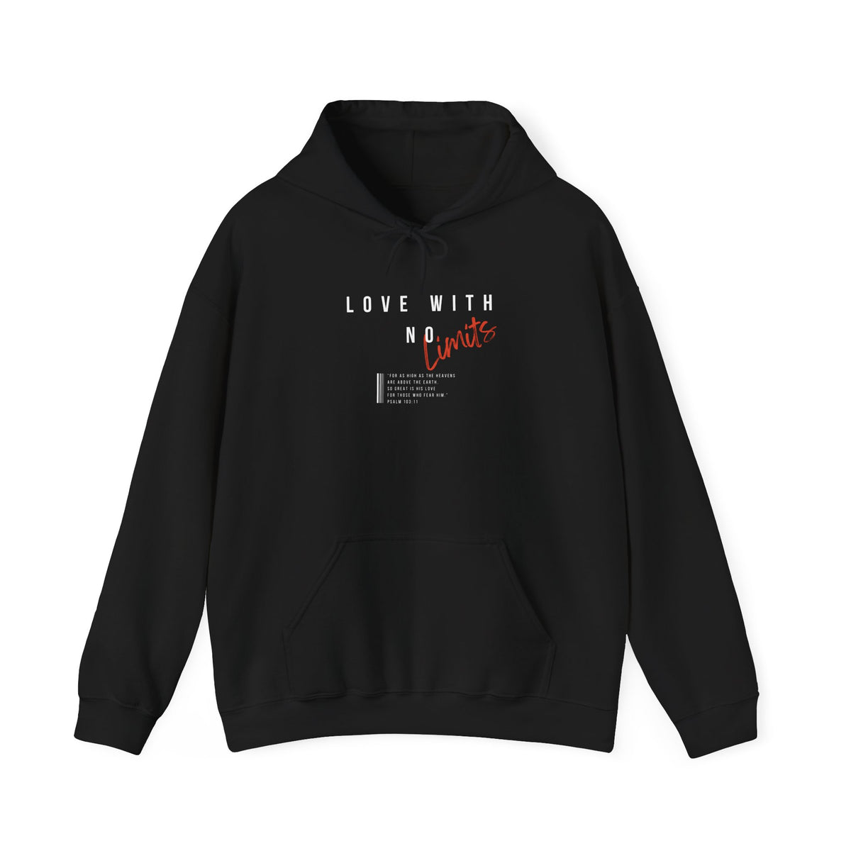 Love With No Limits- Unisex Heavy Blend™ Hooded Sweatshirt