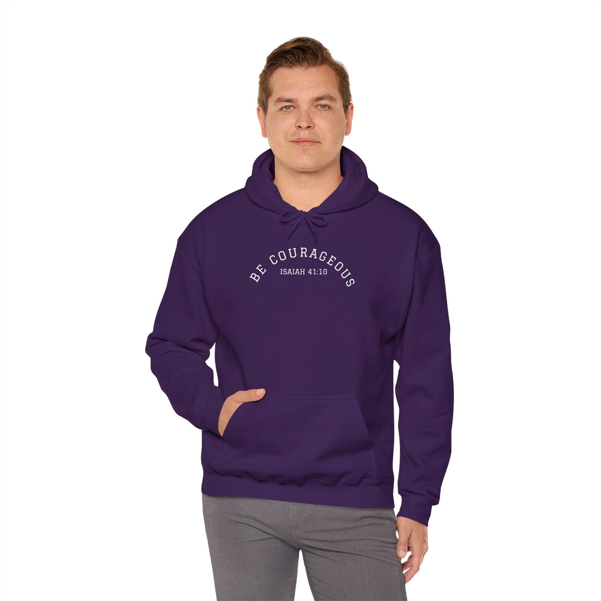 "Be Courageous" Unisex Heavy Blend™ Hooded Sweatshirt