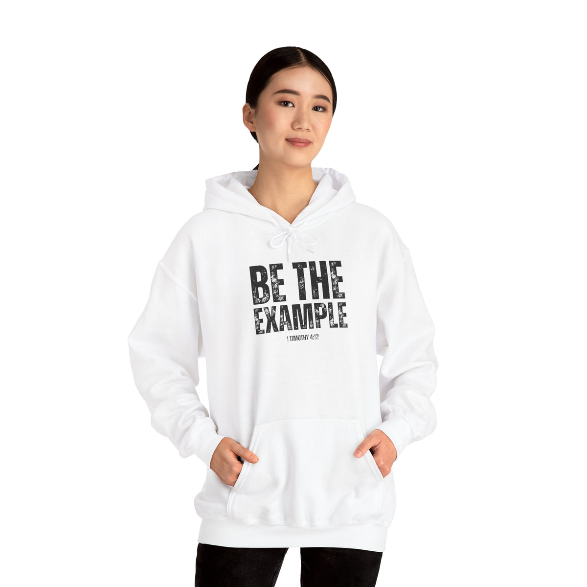 "Be The Example" Unisex Heavy Blend™ Hooded Sweatshirt