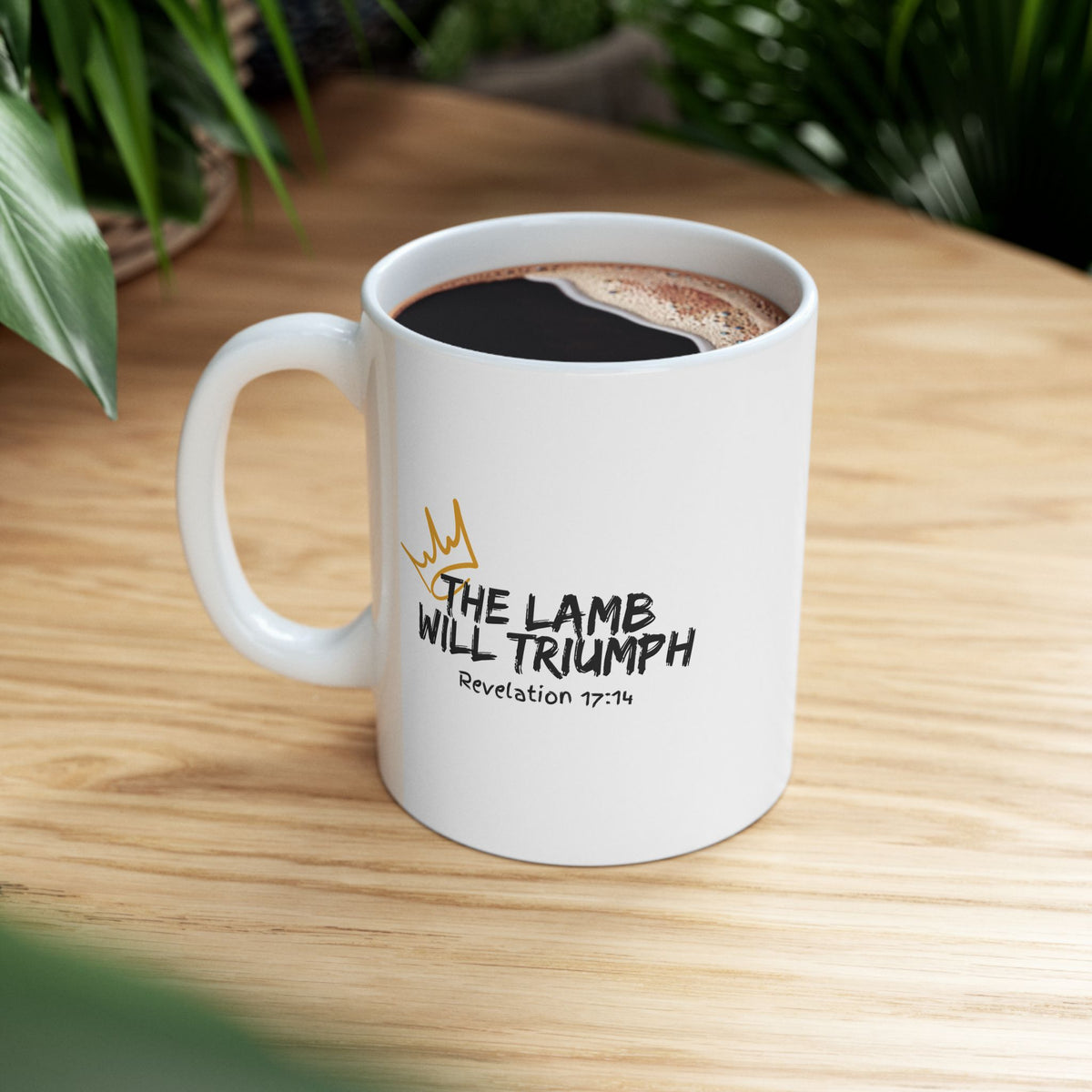 The Lamb Will Triumph- Ceramic Mug, (11oz, 15oz)