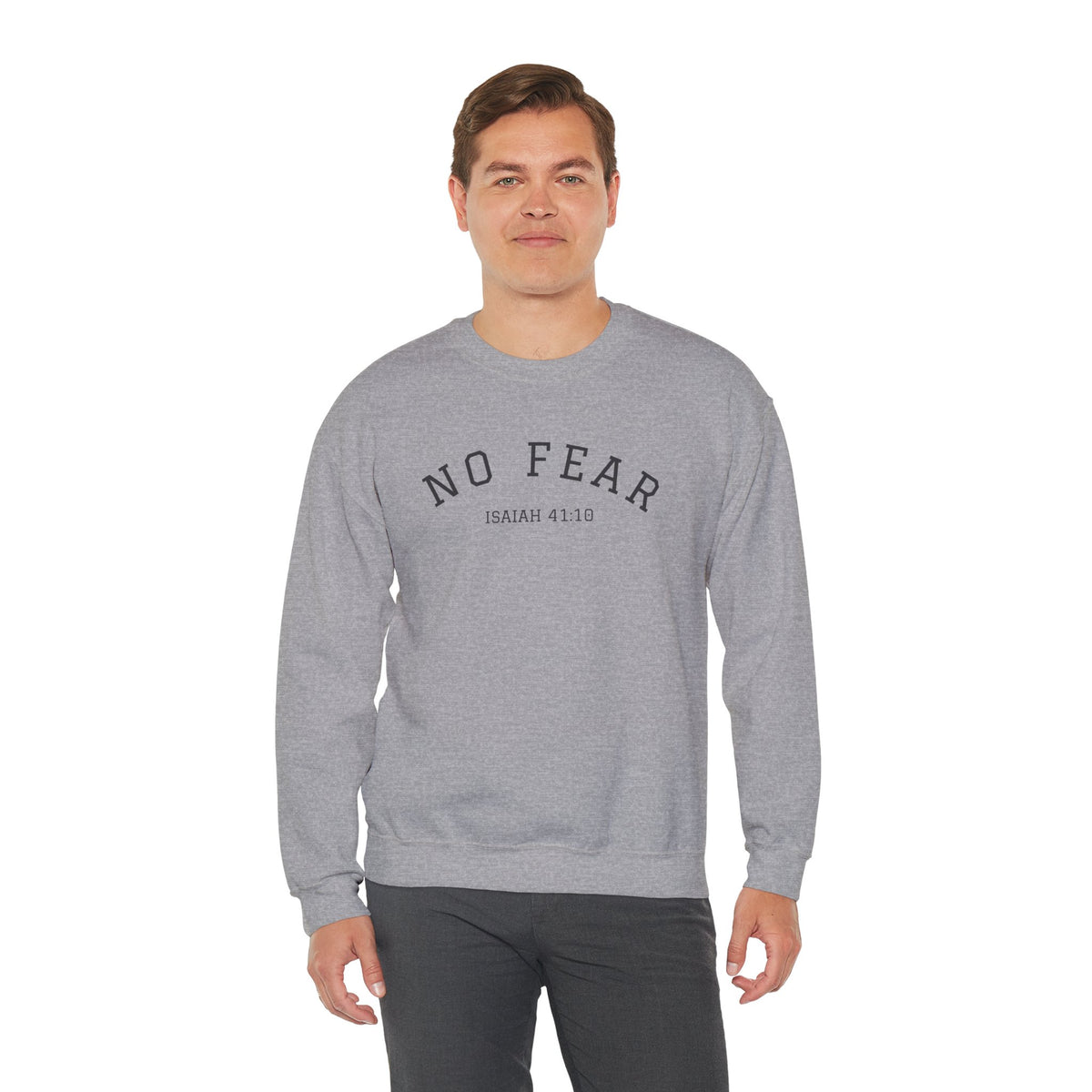 No Fear- Unisex Heavy Blend™ Crewneck Sweatshirt