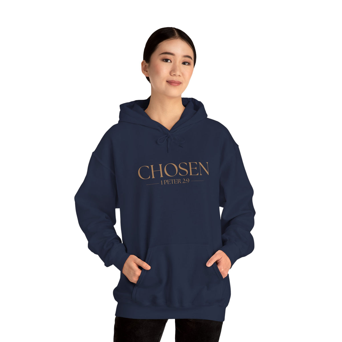 Chosen Christian Hoodie – 1 Peter 2:9 Faith Comfort Wear - Unisex Heavy Blend™ Hooded Sweatshirt