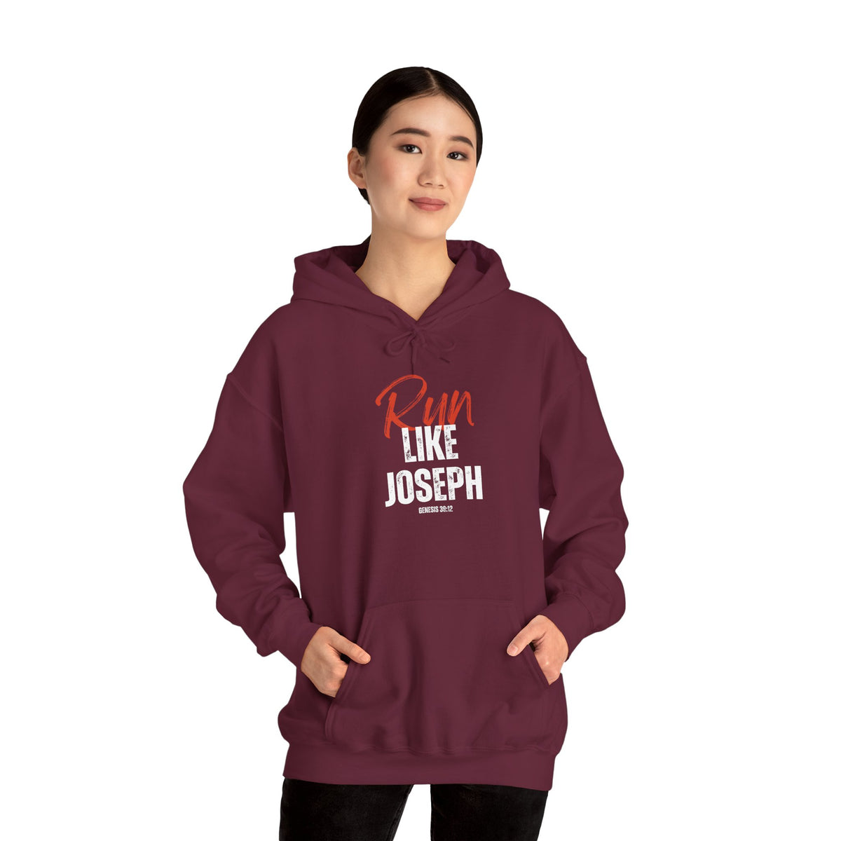 Run Like Joseph- Unisex Heavy Blend™ Hooded Sweatshirt