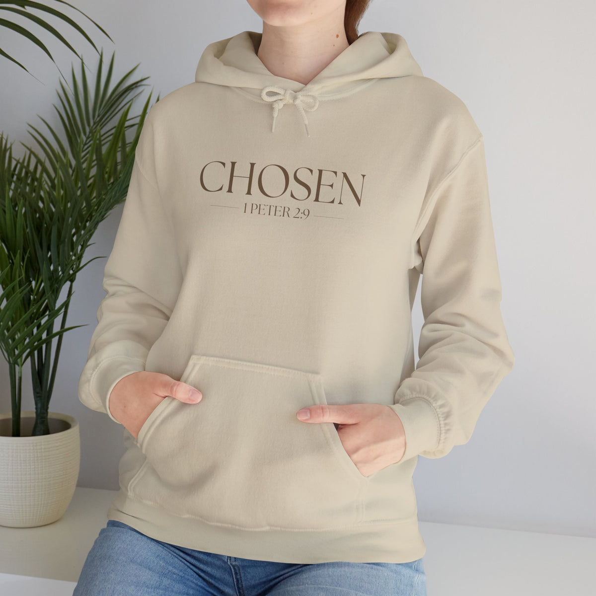 Chosen Christian Hoodie – 1 Peter 2:9 Faith Comfort Wear - Unisex Heavy Blend™ Hooded Sweatshirt