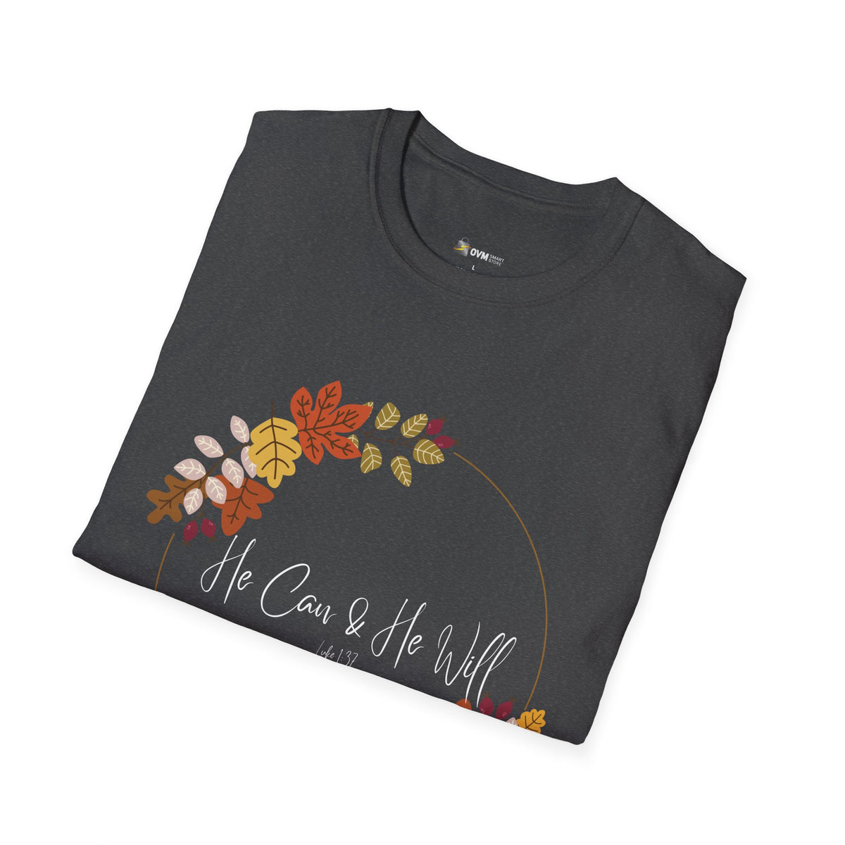 He Can & He Will | Ladies' Softstyle T-Shirt