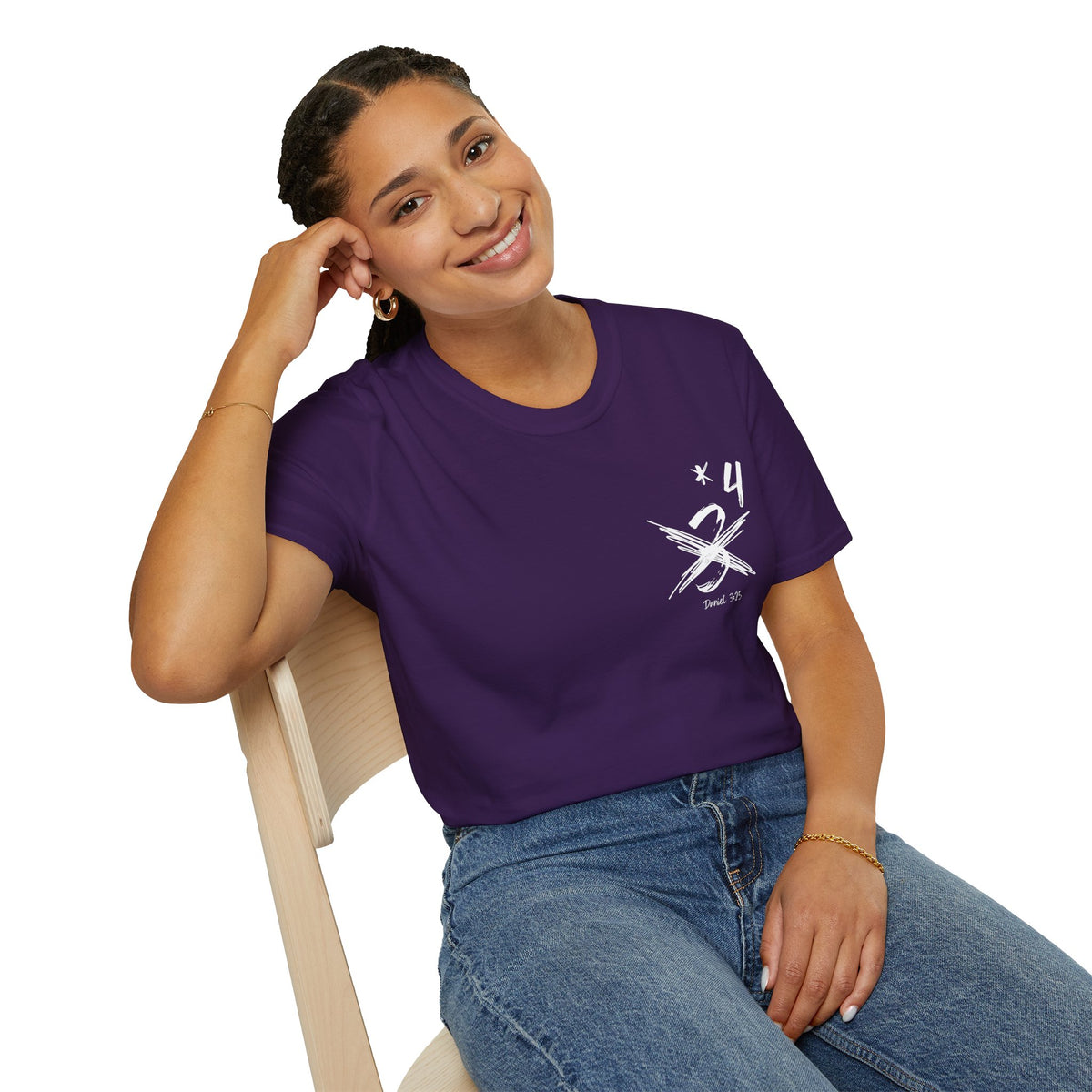 Not Just Three- Unisex Softstyle T-Shirt