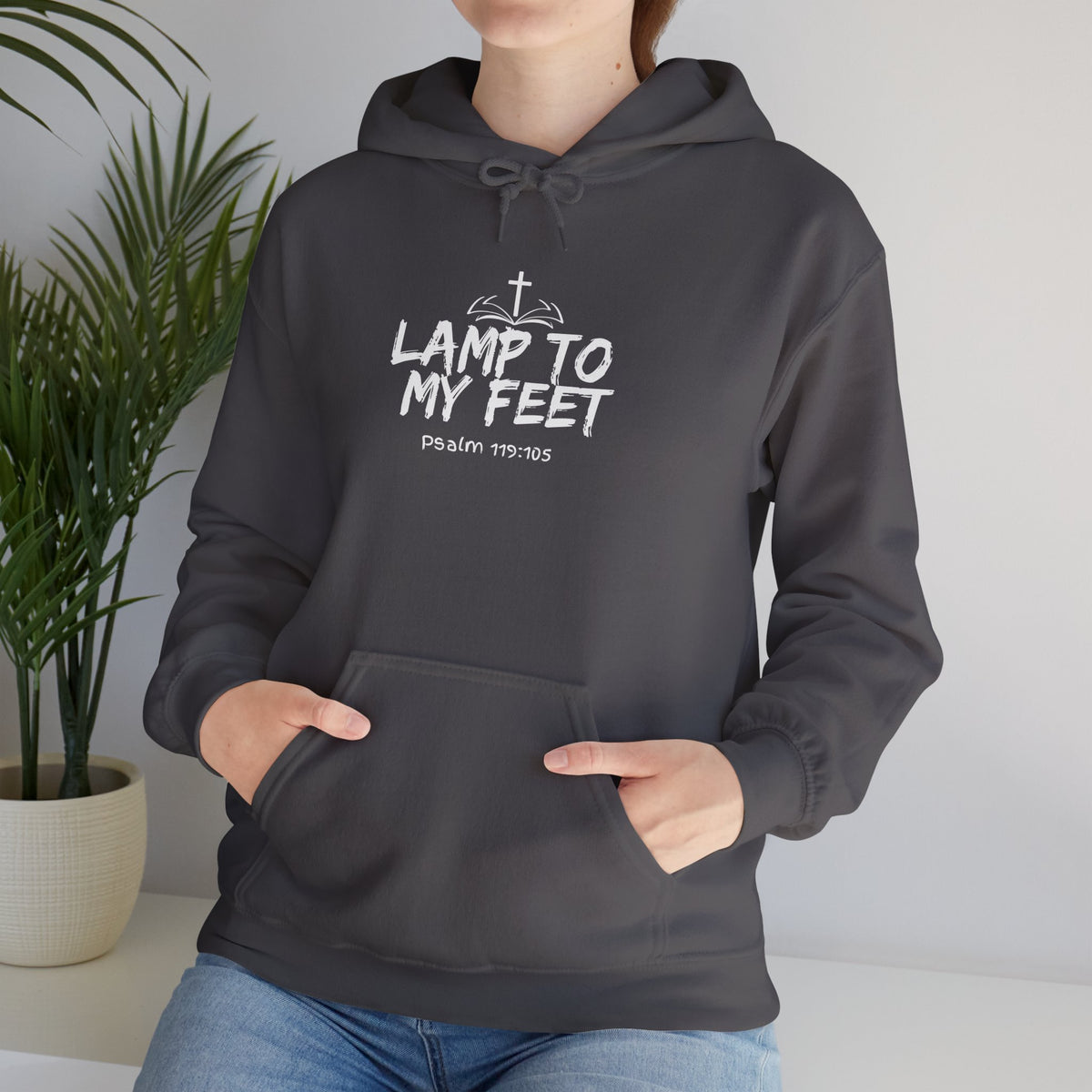 "Lamp To My Feet" Unisex Heavy Blend™ Hooded Sweatshirt