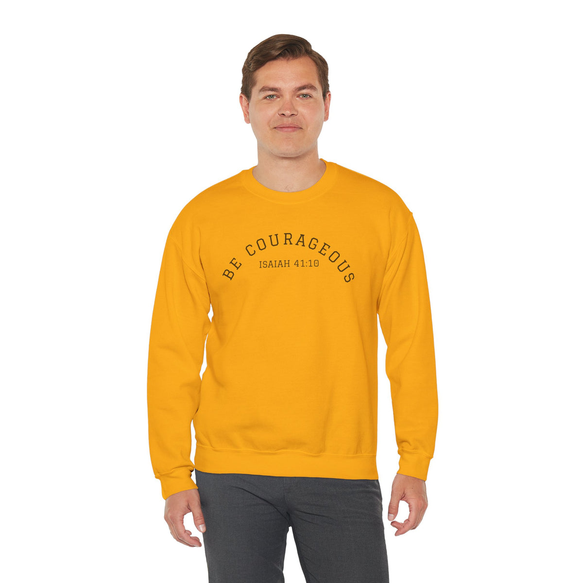 Be Courageous- Unisex Heavy Blend™ Crewneck Sweatshirt