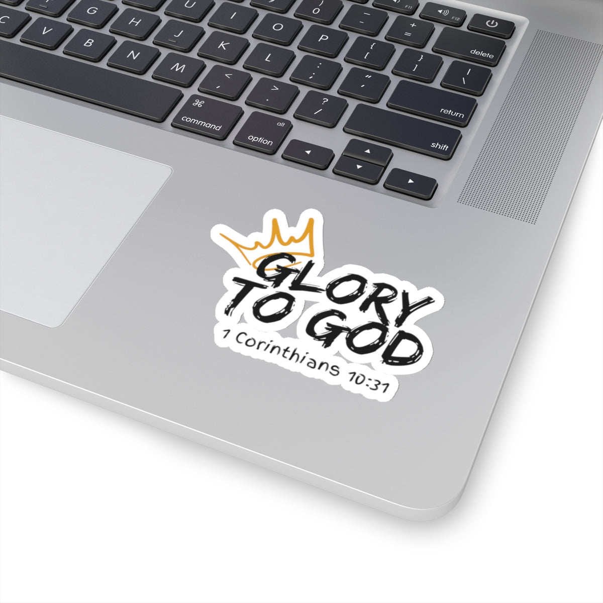 Glory To God- Kiss-Cut Stickers