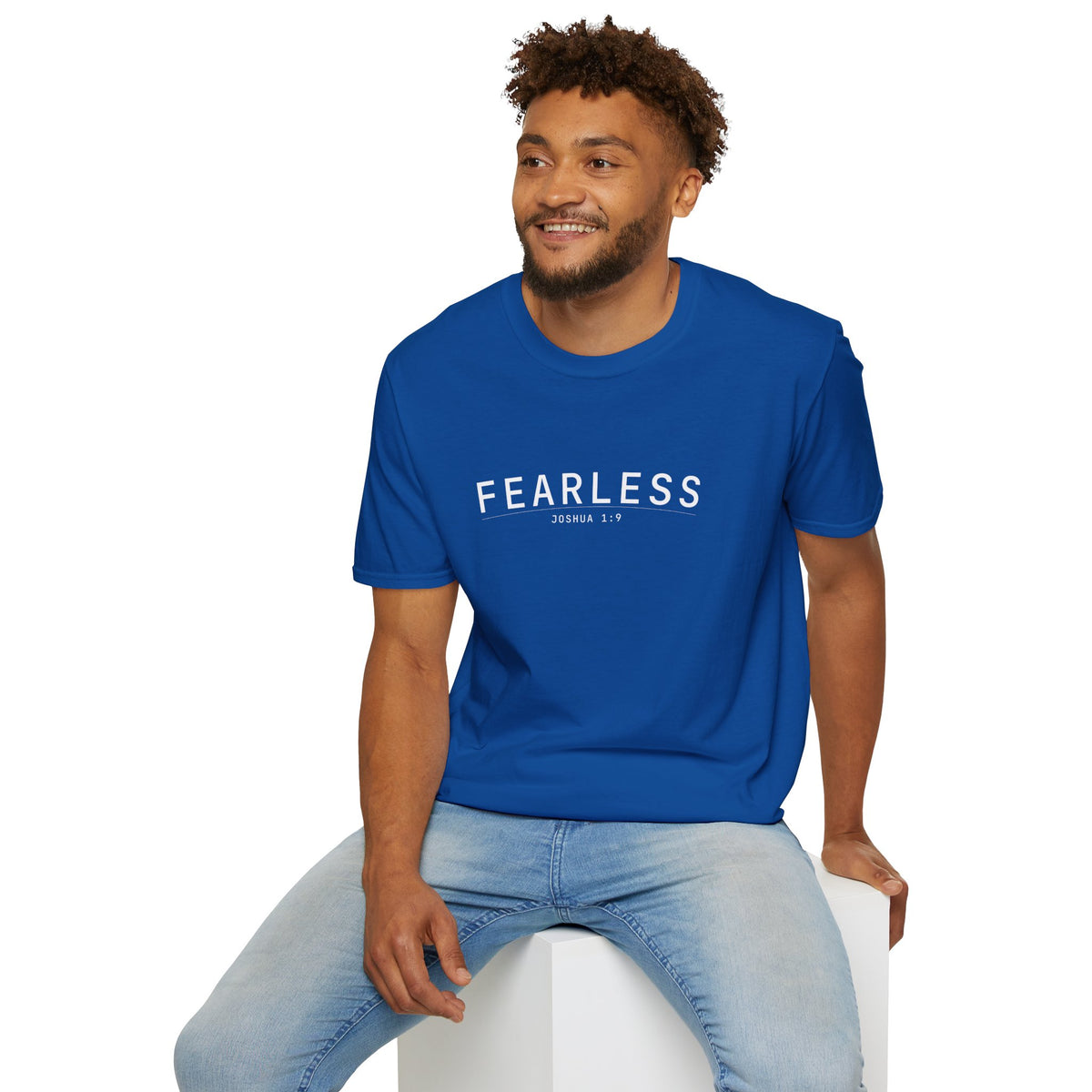 Fearless Christian T-Shirt – Joshua 1:9 Faith Apparel