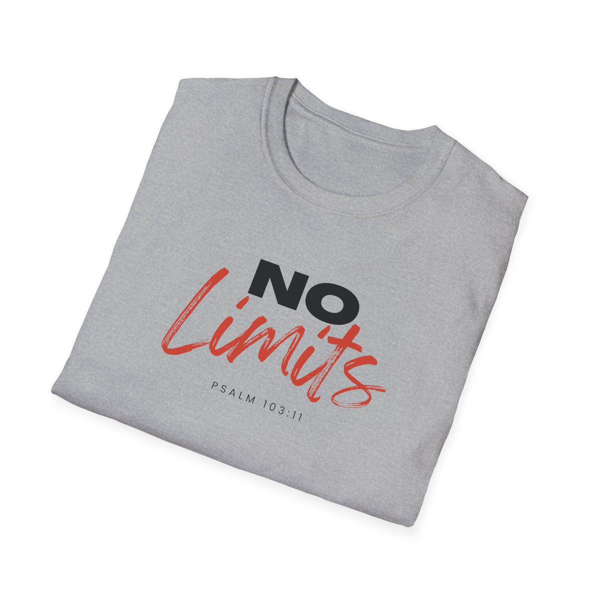 "No Limits" Unisex Softstyle T-Shirt