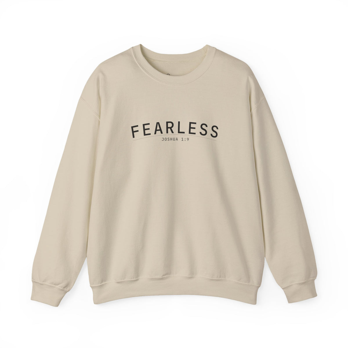 Fearless Christian Sweatshirt – Joshua 1:9 Wear Your Faith