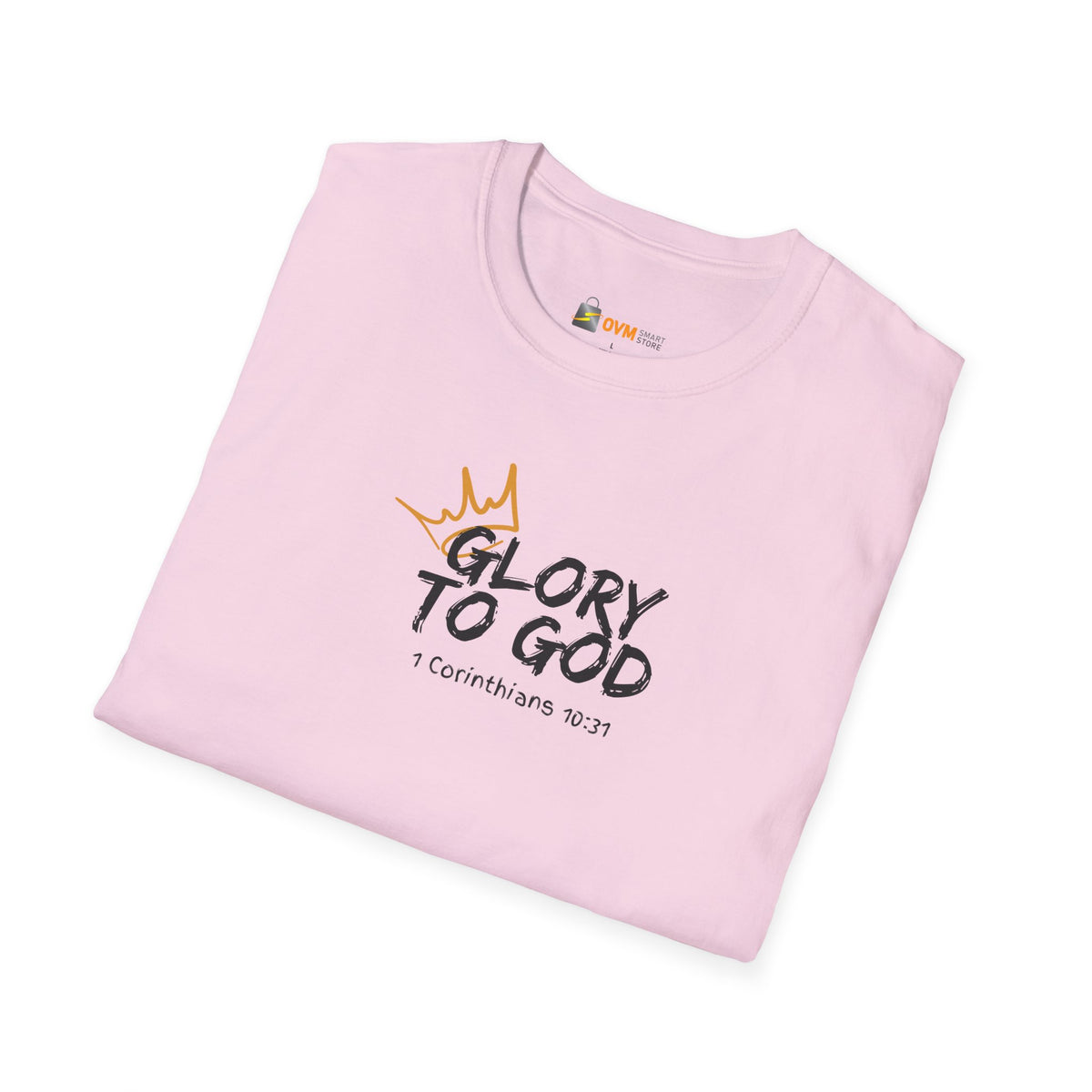 Glory To God- Unisex Softstyle T-Shirt