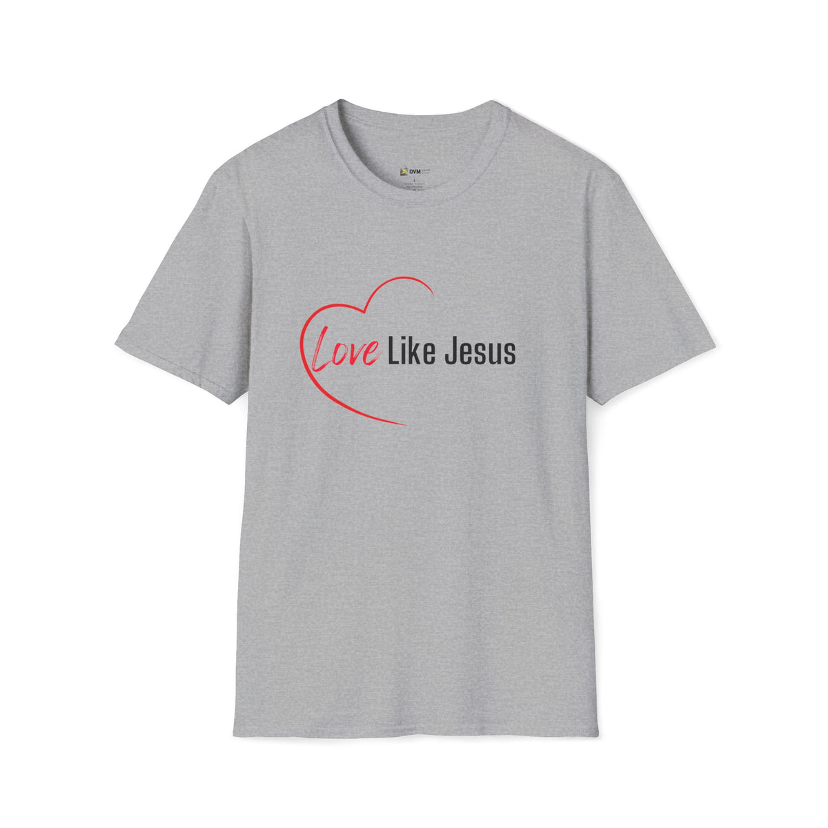 Love Like Jesus Christian T-Shirt – Faith-Based Apparel - Unisex Softstyle T-Shirt