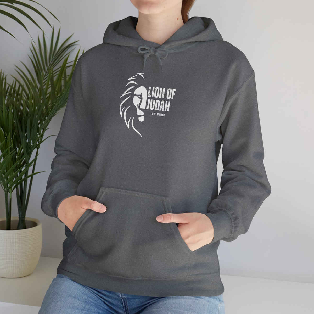 Lion Of Judah Unisex Heavy Blend™ Hooded Sweatshirt