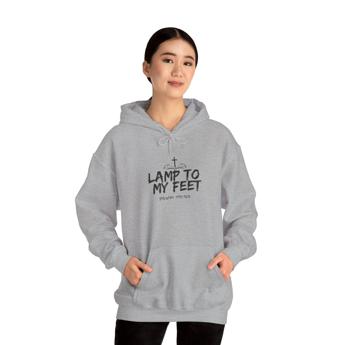 "Lamp To My Feet" Unisex Heavy Blend™ Hooded Sweatshirt