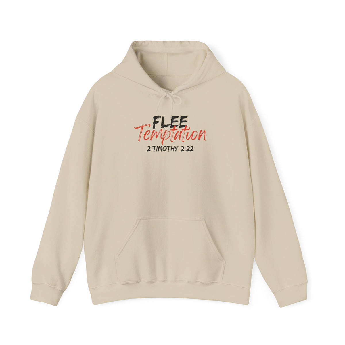 "Flee Temptation" Unisex Heavy Blend™ Hooded Sweatshirt