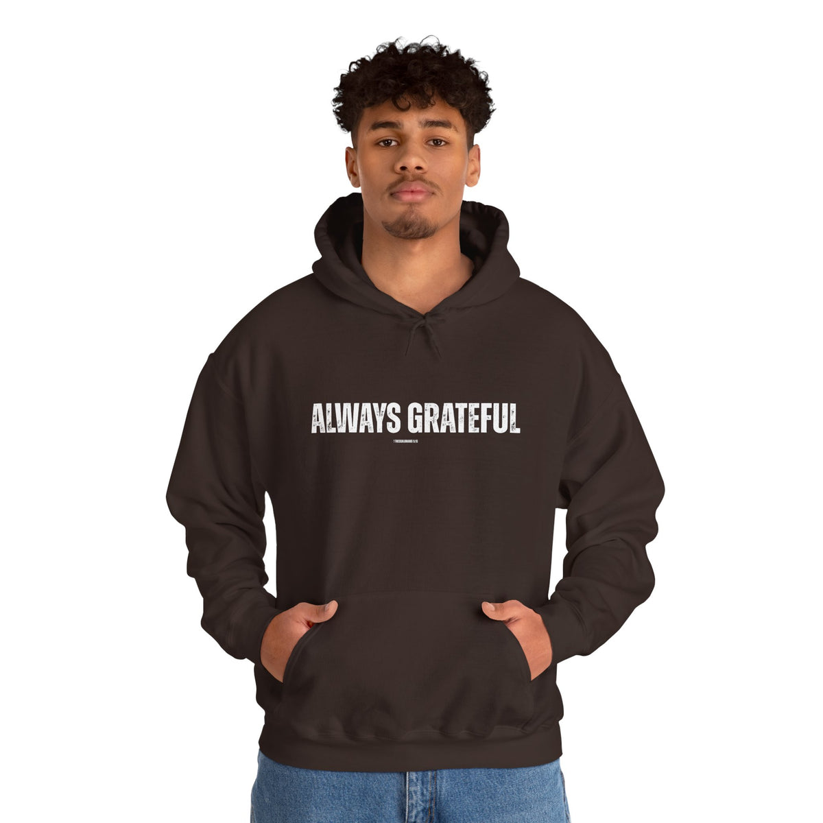 Always Grateful | Men's Heavy Blend™ Hooded Sweatshirt