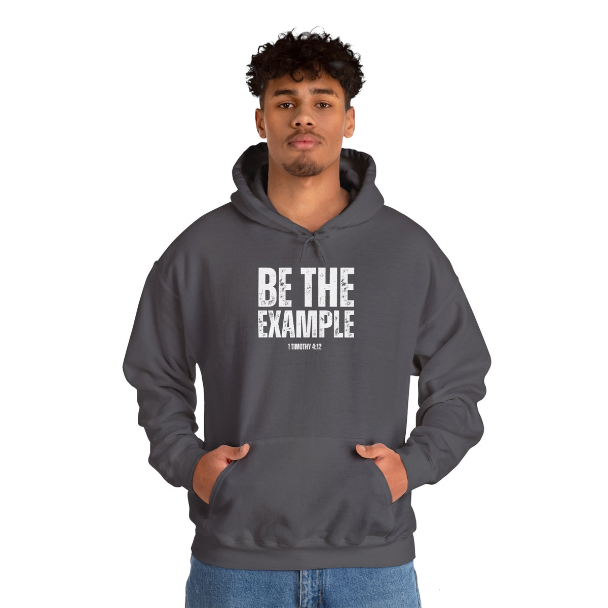 "Be The Example" Unisex Heavy Blend™ Hooded Sweatshirt