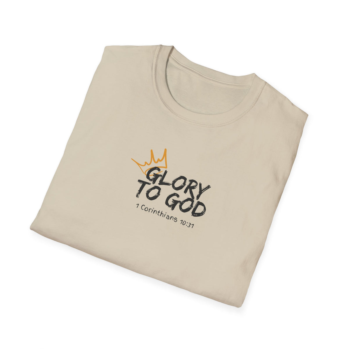 "Glory To God" Unisex Softstyle T-Shirt