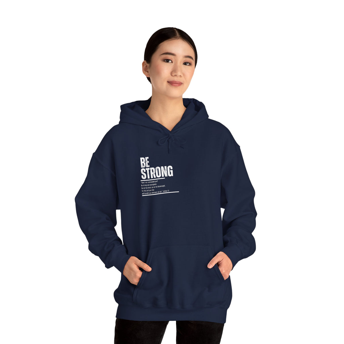 "Be Strong" Unisex Heavy Blend™ Hooded Sweatshirt