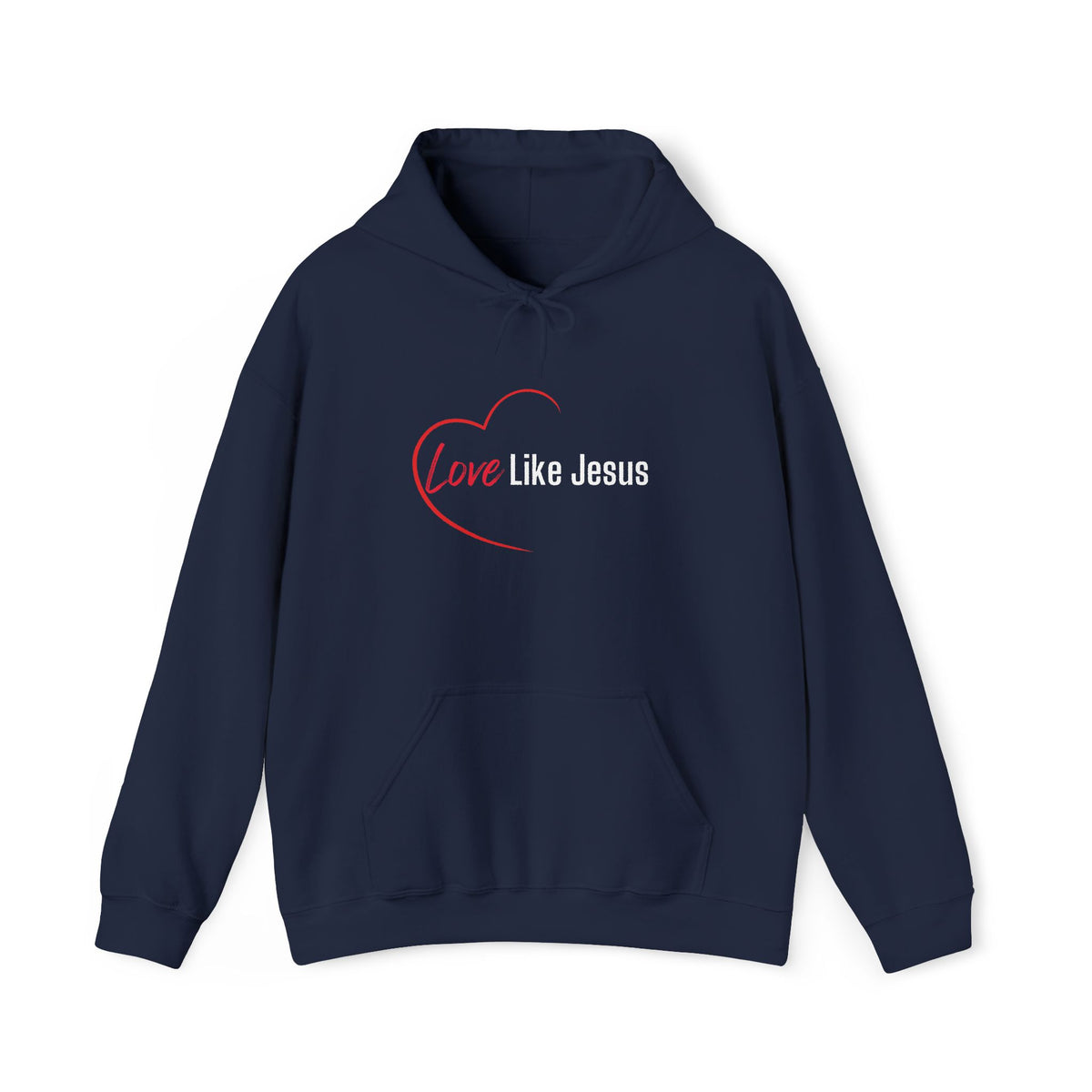 Love Like Jesus Christian Hoodie – Faith-Inspired Comfort Wear - Unisex Heavy Blend™ Hooded Sweatshirt