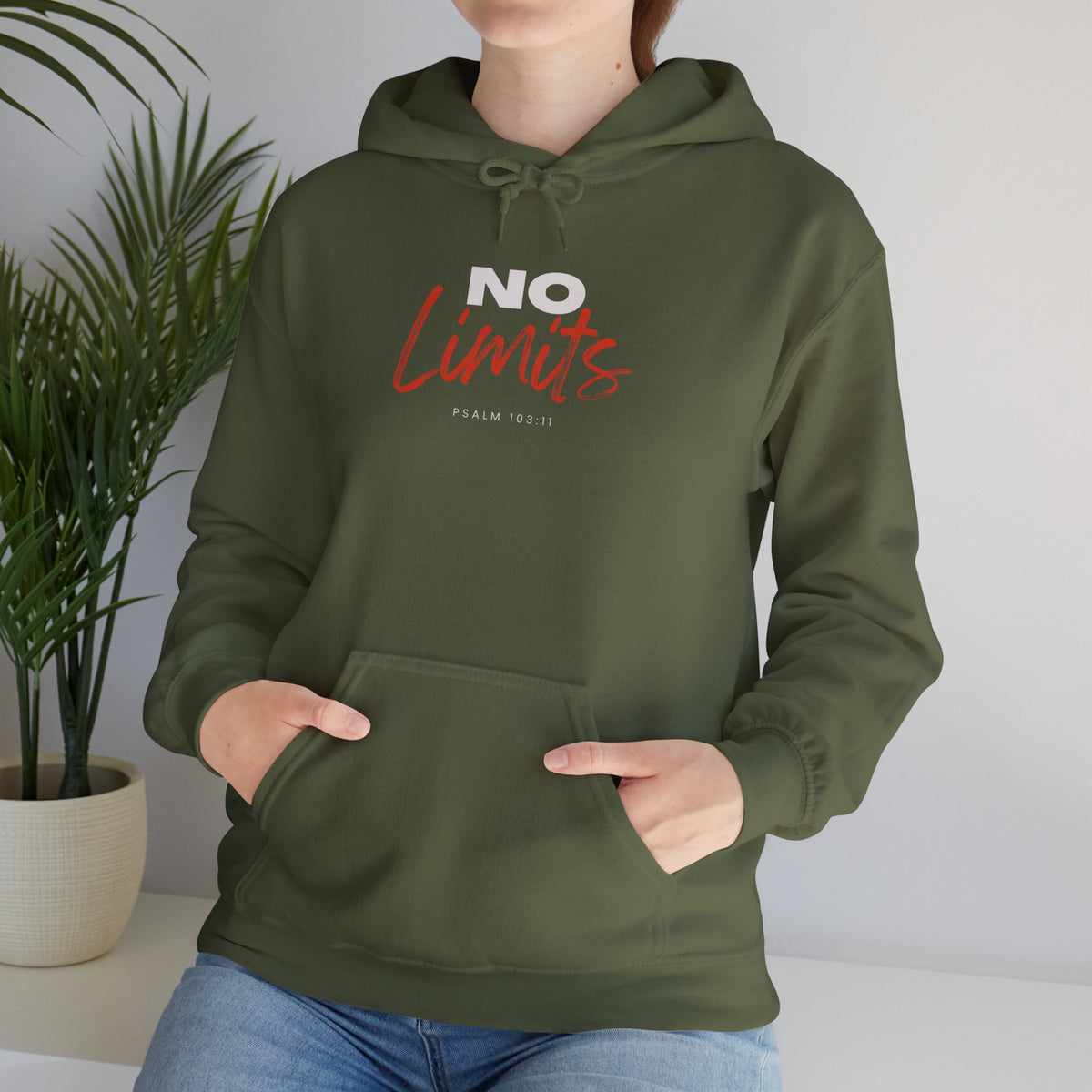 "No Limits" Unisex Heavy Blend™ Hooded Sweatshirt