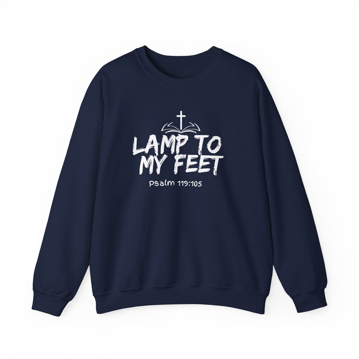 Lamp To My Feet- Unisex Heavy Blend™ Crewneck Sweatshirt