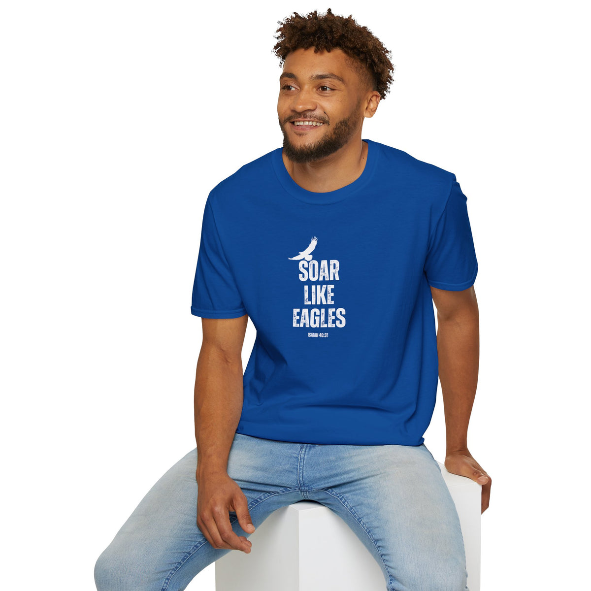 Soar Like Eagles- Unisex Softstyle T-Shirt