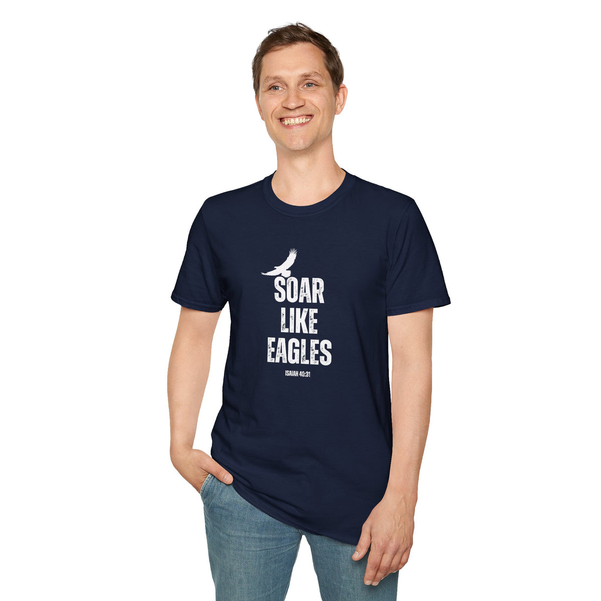 Soar Like Eagles- Unisex Softstyle T-Shirt