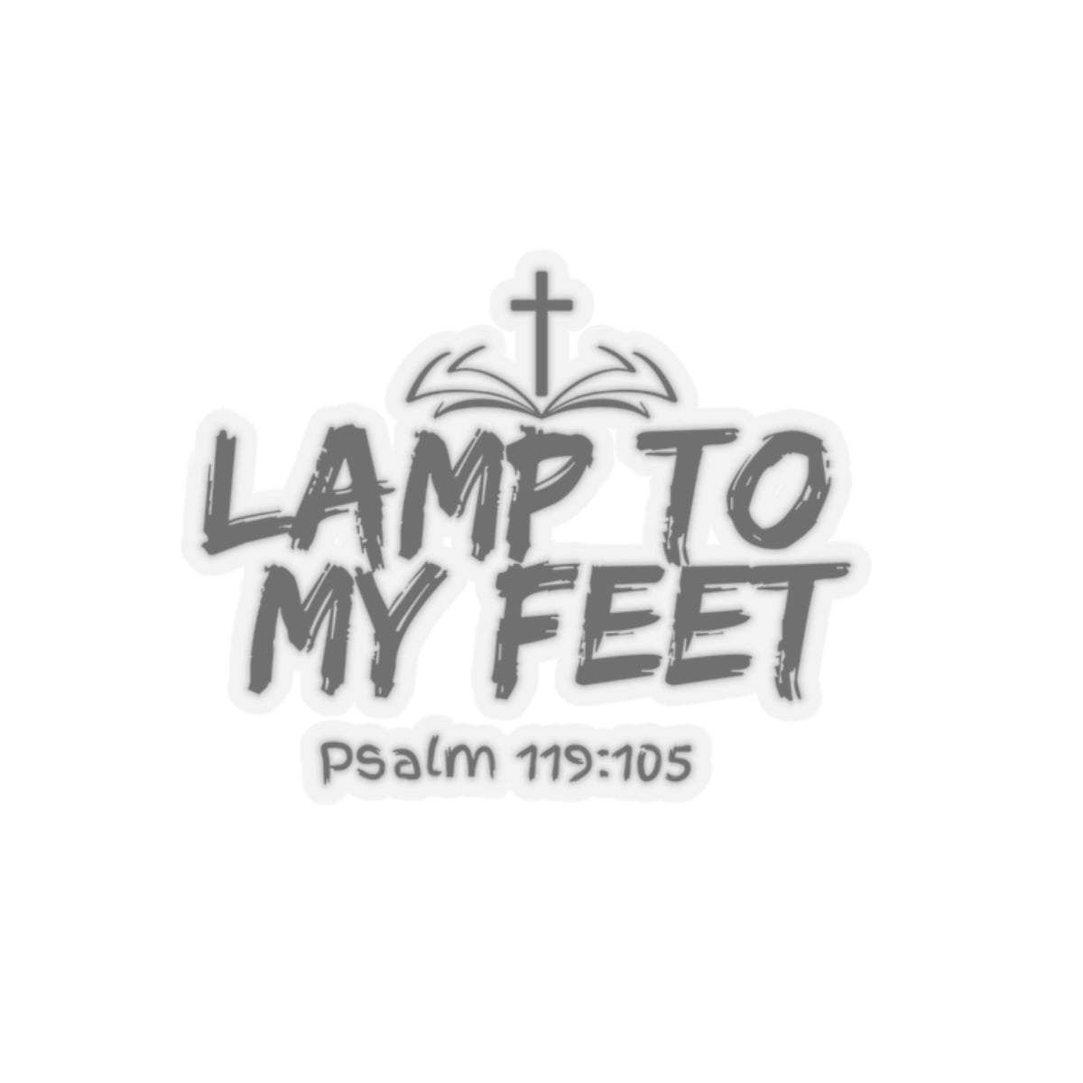 Lamp To My Feet- Kiss-Cut Stickers