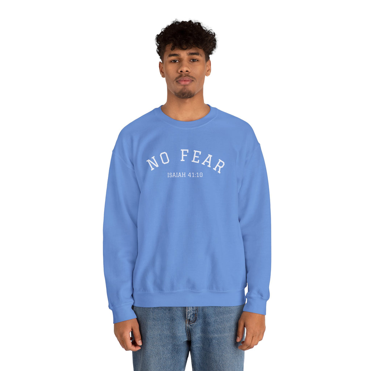 No Fear- Unisex Heavy Blend™ Crewneck Sweatshirt