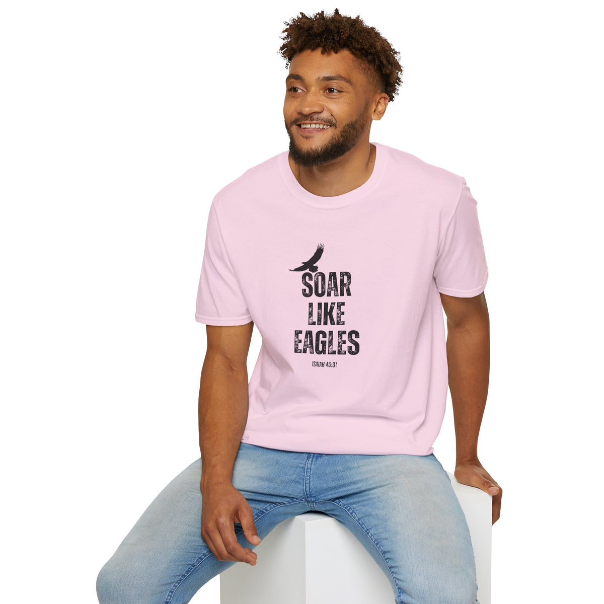 Soar Like Eagles- Unisex Softstyle T-Shirt