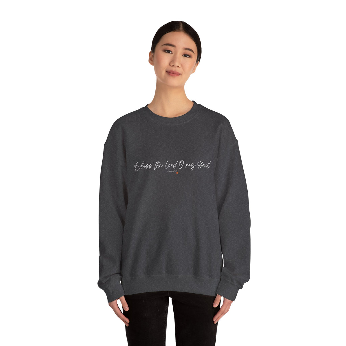 Bless The Lord O My Soul | Ladies' Heavy Blend™ Crewneck Sweatshirt
