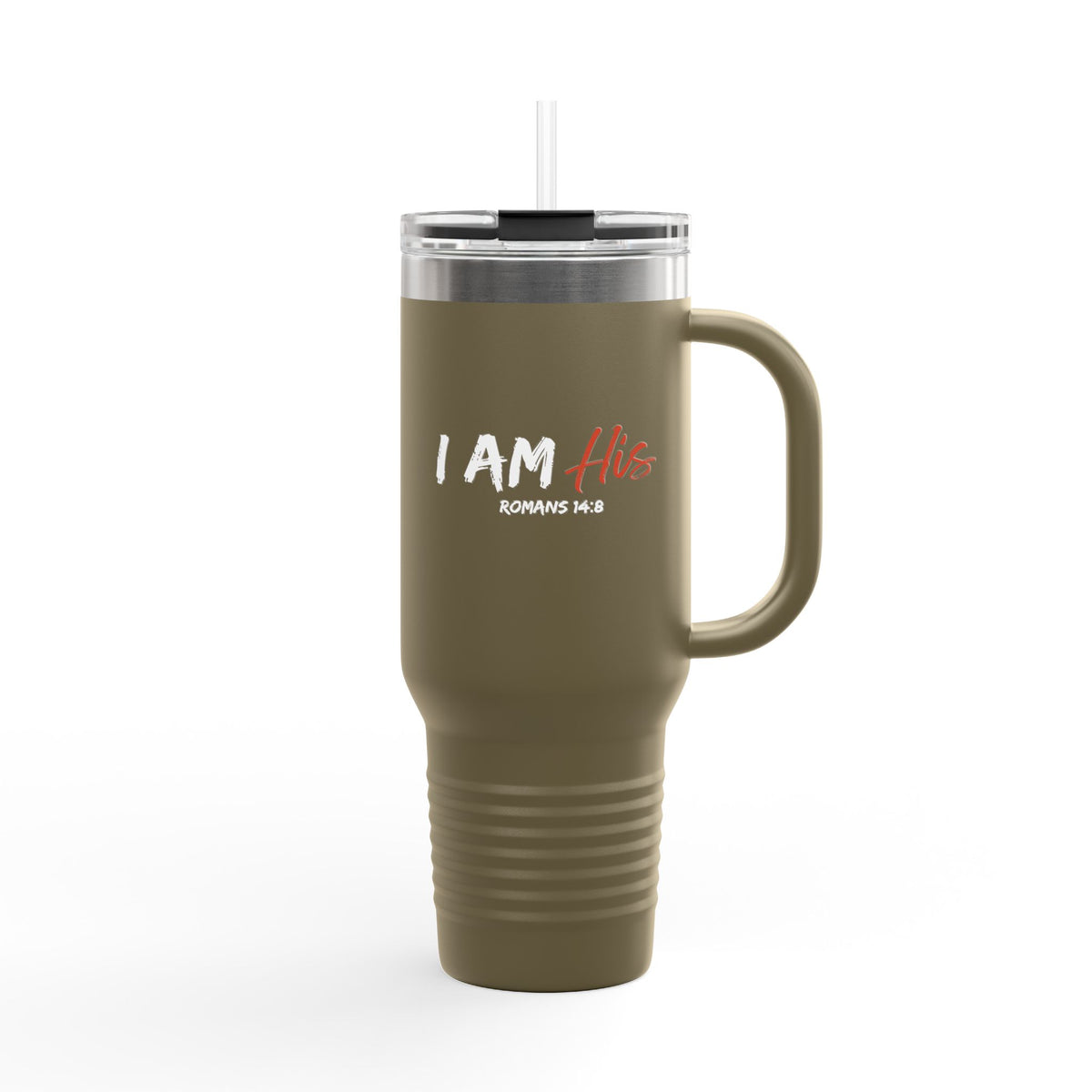 I Am His- Insulated Travel Mug, 40oz