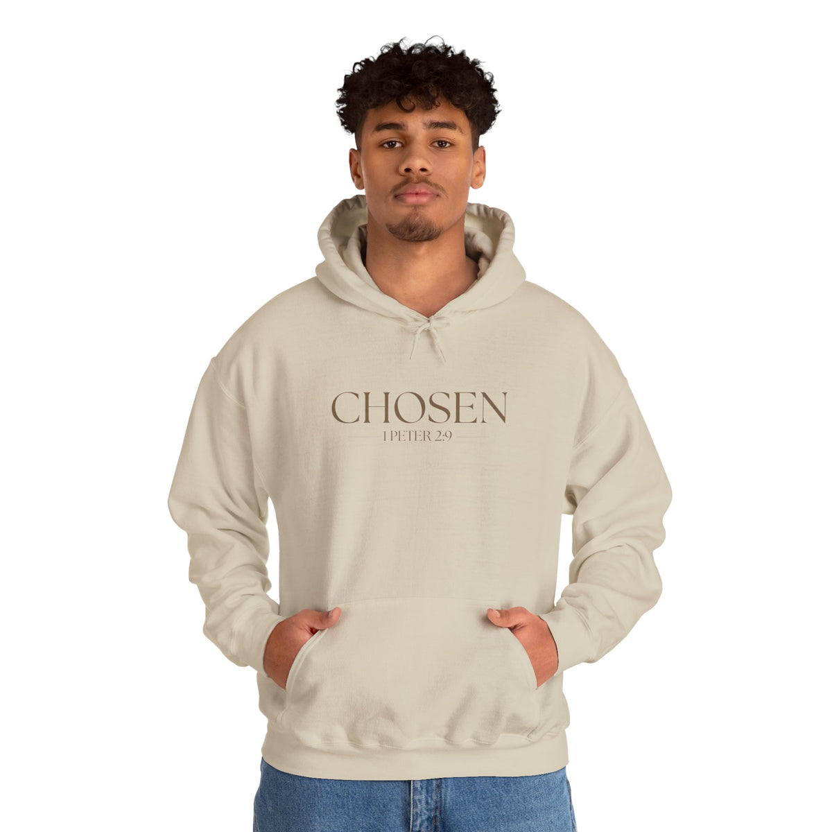 Chosen Christian Hoodie – 1 Peter 2:9 Faith Comfort Wear - Unisex Heavy Blend™ Hooded Sweatshirt