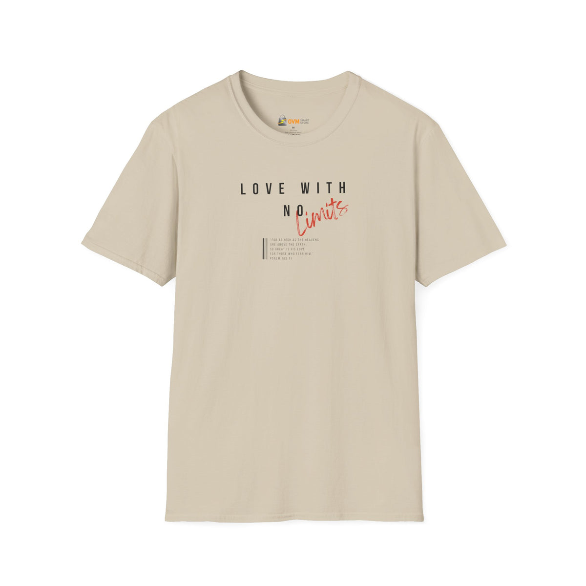 Love With No Limits- Unisex Softstyle T-Shirt