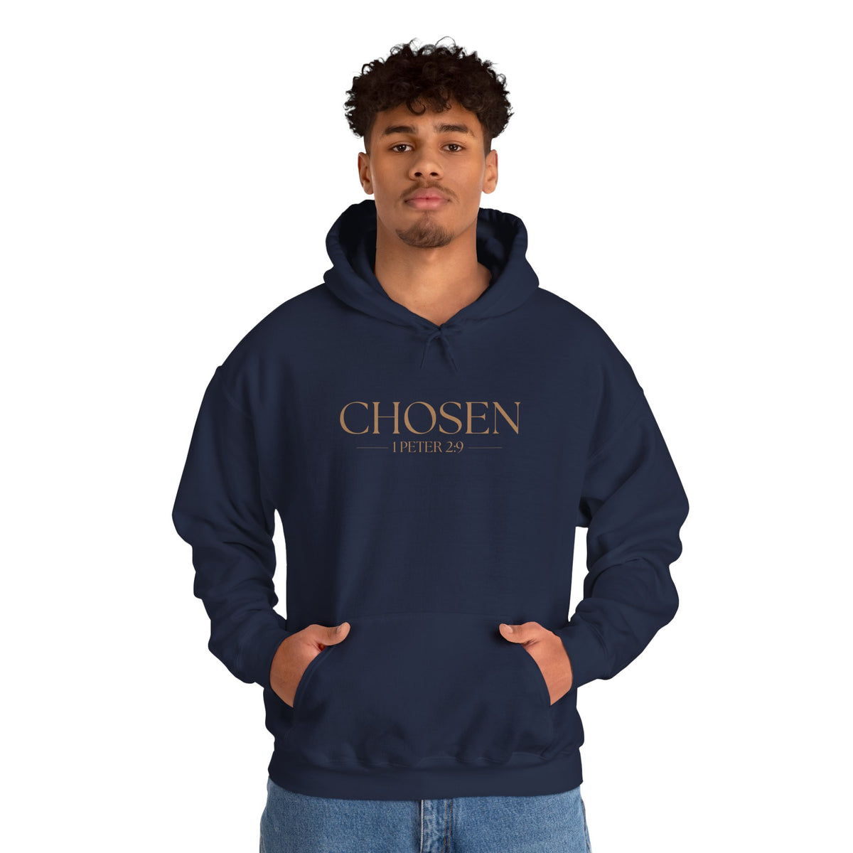 Chosen Christian Hoodie – 1 Peter 2:9 Faith Comfort Wear - Unisex Heavy Blend™ Hooded Sweatshirt