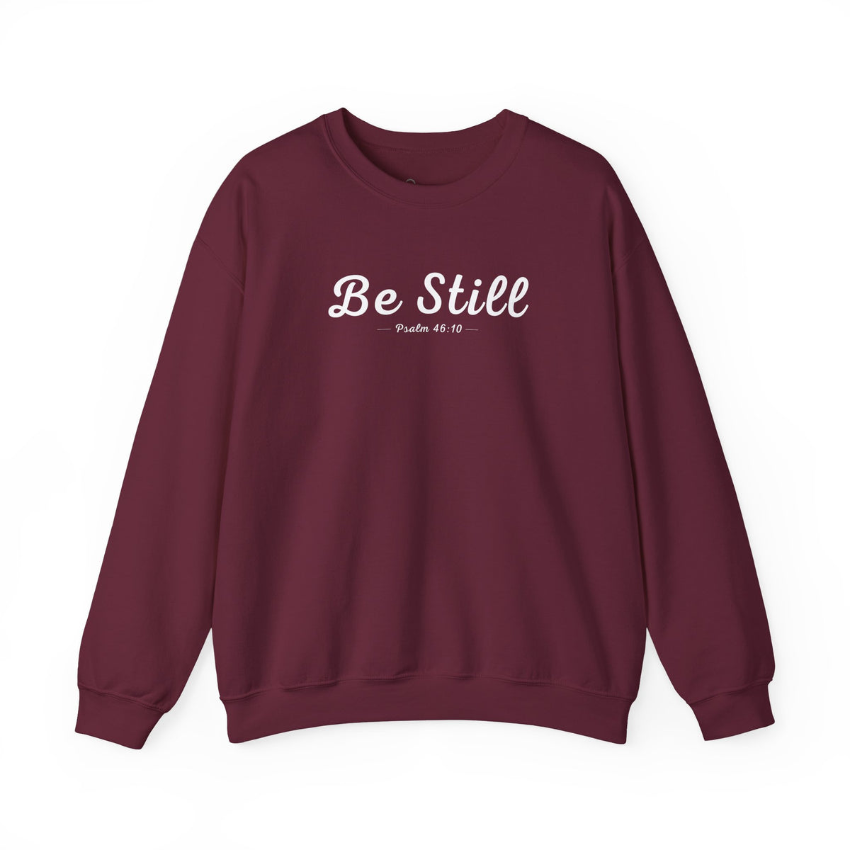 Be Still Christian Sweatshirt – Psalm 46:10 Wear Your Faith