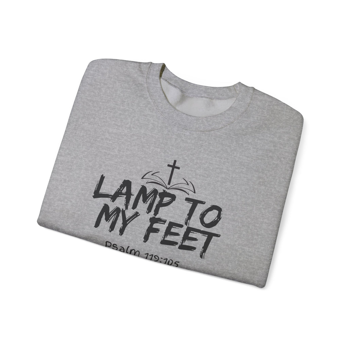 Lamp To My Feet- Unisex Heavy Blend™ Crewneck Sweatshirt