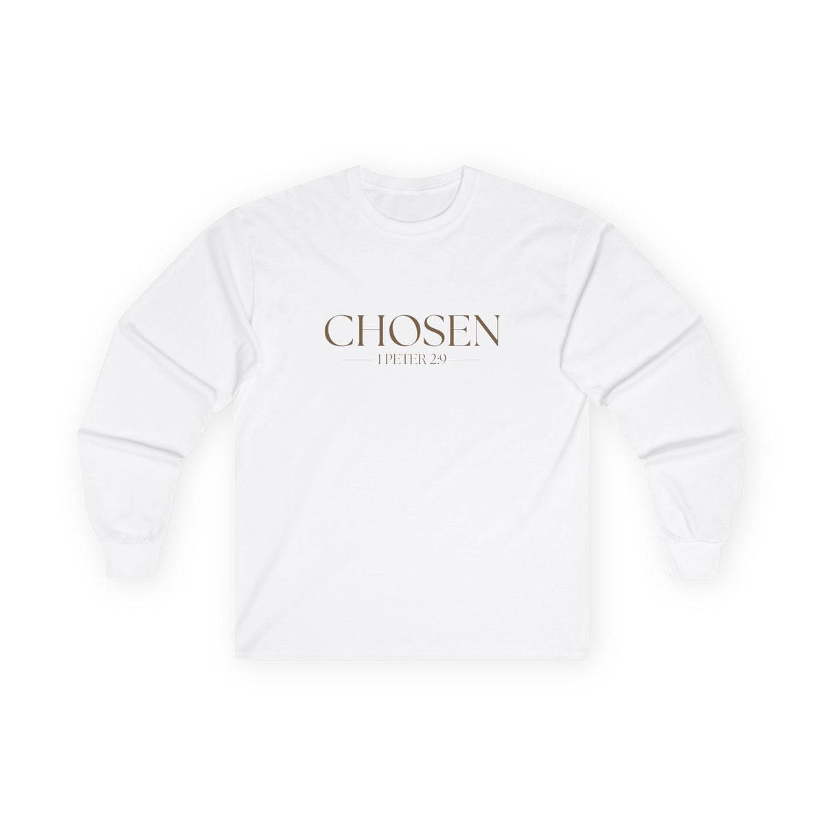 Chosen Christian Long Sleeve T-Shirt – 1 Peter 2:9 Faith in Every Season - Unisex Ultra Cotton Long Sleeve Tee